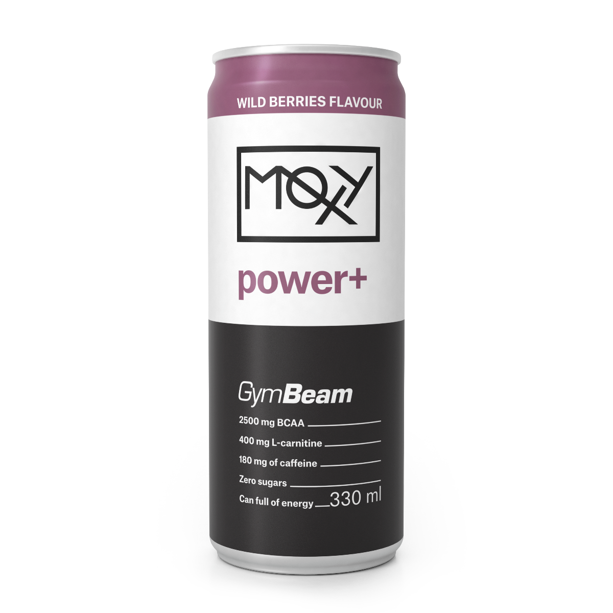 E-shop MOXY power+ Energy Drink 330 ml - GymBeam