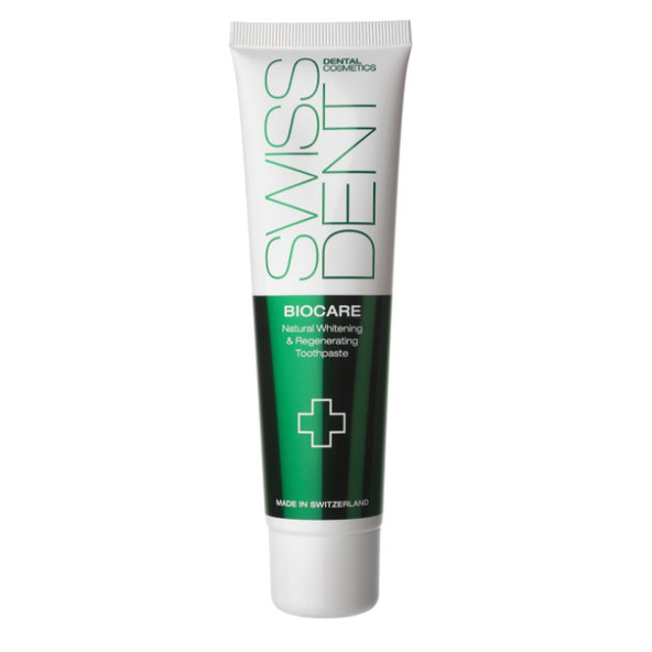 SWISSDENT BIOCARE regeneračná a zosvetľujúca zubná pasta, 100 ml