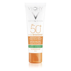 VICHY Capital Soleil SPF 50+ Zmatňujúci krém 3v1 50ml