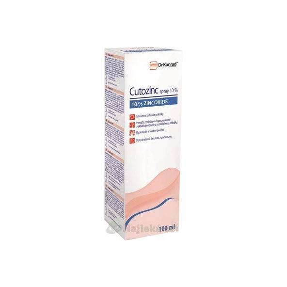 Dr Konrad Cutozinc spray 10% 100ml