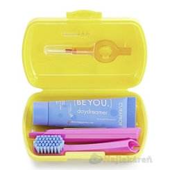 CURAPROX Travel set žltý
