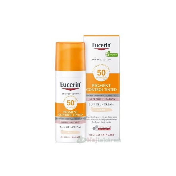 Eucerin SUN PIGMENT CONTROL tónovaný SPF50+ Light 50ml