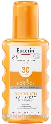 E-shop Eucerin SUN OIL CONTROL DRY TOUCH SPF 30 transparentný sprej 200ml