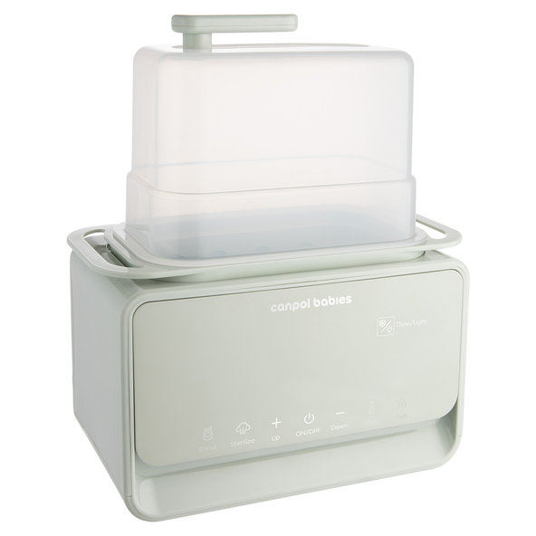 CANPOL BABIES elektrický Double ohrievač a sterilizátor fliaš 7v1