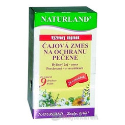 NATURLAND ČAJOVÁ ZMES NA OCHRANU PEČENE,  25x1,5g