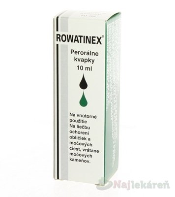 E-shop ROWATINEX na ochorenia močových ciest 10 ml