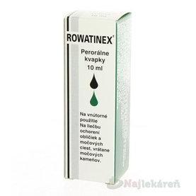 ROWATINEX na ochorenia močových ciest 10 ml