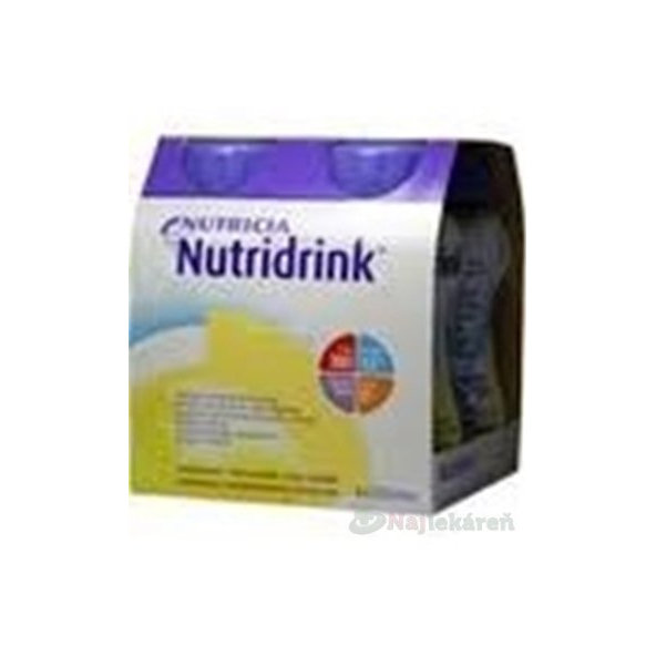 NUTRIDRINK vanilková príchuť 4x200 ml