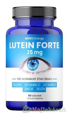 E-shop MOVit Lutein Forte 25 mg cps 1x90 ks