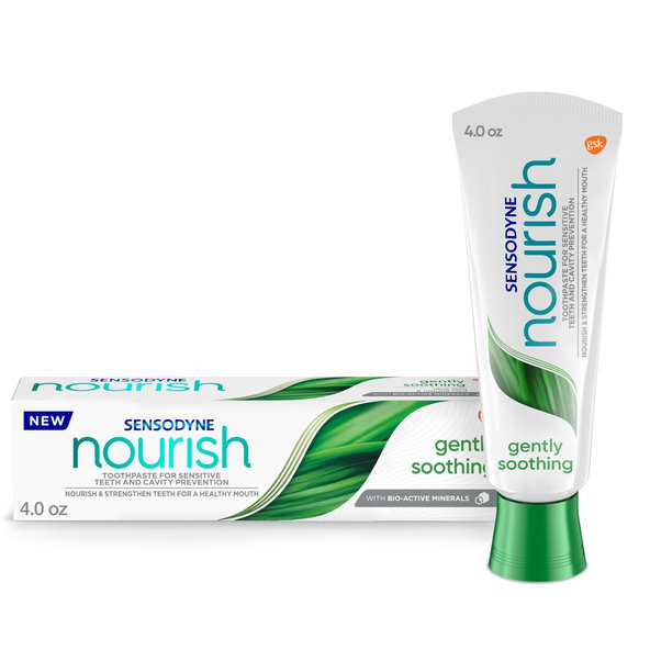 SENSODYNE Nourish Gently Soothing, zubná pasta s mätou a aloe vera