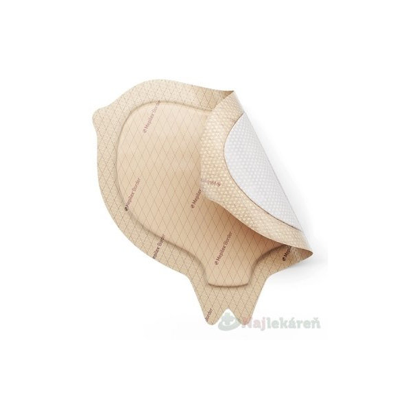 Mepilex Border Sacrum samolepivé krytie 22x25cm 10ks