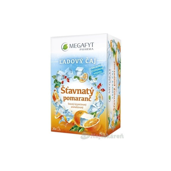 MEGAFYT Ľadový čaj Šťavnatý pomaranč