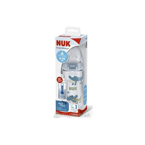 NUK FC+ Fľaša s kontrolou teploty