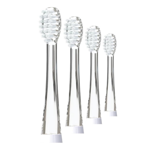 Šupito a Lišiak náhradné hlavice k sonickej kefke 4 ks