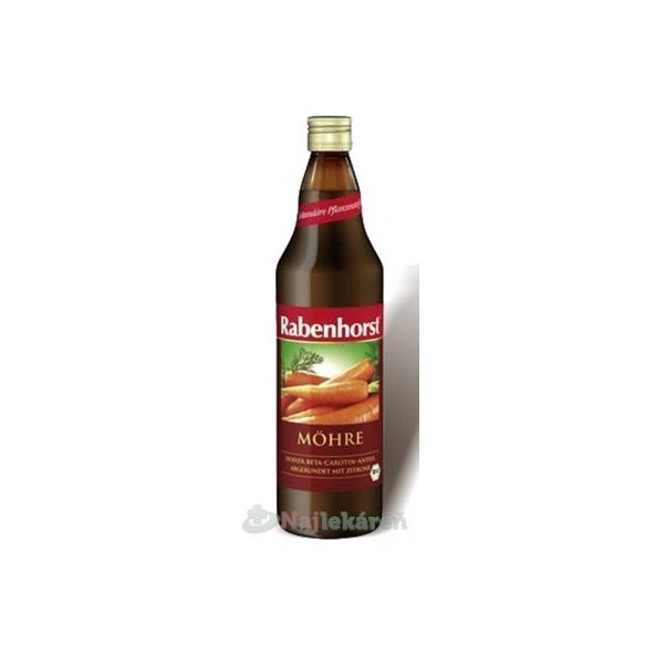 Rabenhorst Mrkvová šťava Bio 750ml