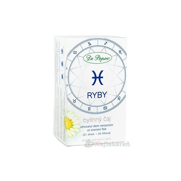 Dr. Popov Bylinný čaj RYBY
