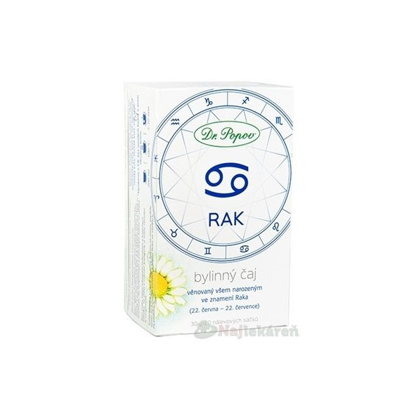 Dr. Popov Bylinný čaj RAK
