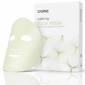 Croma Calming Face Mask 8 ks (maska so zeleným čajom)