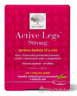 E-shop NEW NORDIC Active Legs Strong na žily a cievy 30tbl