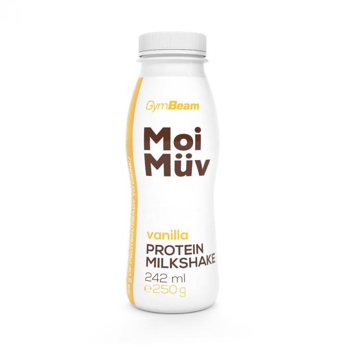 E-shop MoiMüv Protein Milkshake - GymBeam, 242ml