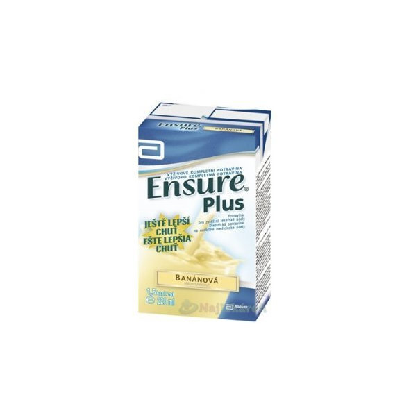 Ensure PLUS banánová príchuť, 4x220ml