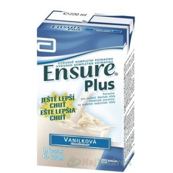 E-shop Ensure Plus vanilková príchuť 4x220ml