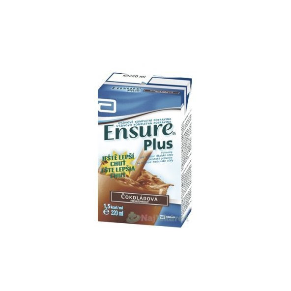 Ensure PLUS čokoládová príchuť 4x220ml