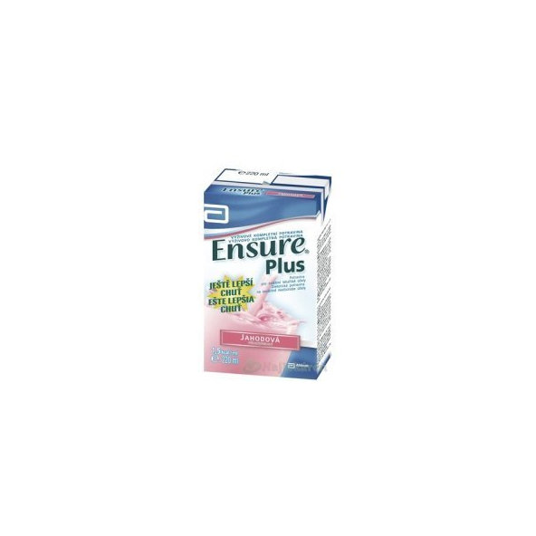 Ensure PLUS jahodová príchuť 4x220ml
