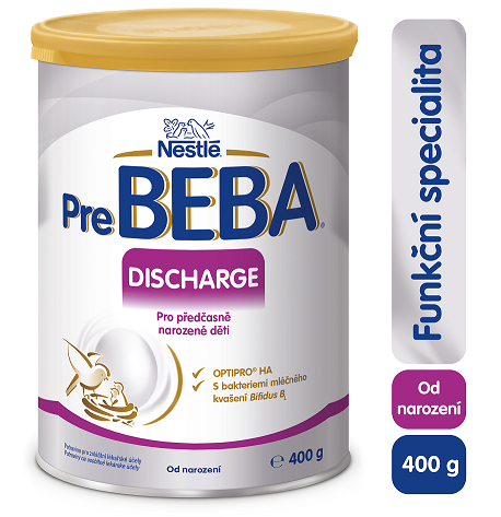 E-shop PreBEBA DISCHARGE (od narodenia), mliečna dojčenská výživa, 1x400g