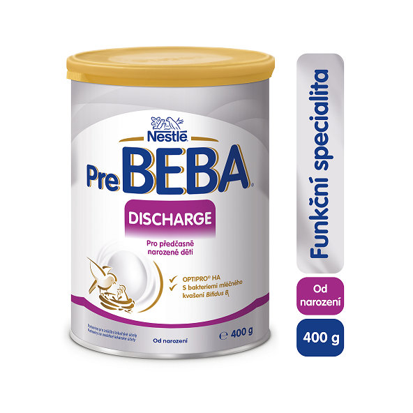 PreBEBA DISCHARGE (od narodenia), mliečna dojčenská výživa, 1x400g