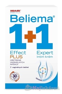 E-shop Beliema Effect PLUS (7 tbl) + Expert Intim krém (30 ml)