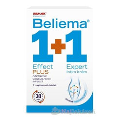 Beliema Effect PLUS (7 tbl) + Expert Intim krém (30 ml)