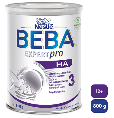 E-shop BEBA EXPERT pro HA 3 mliečna výživa (od ukonč. 12 m) 1x800g