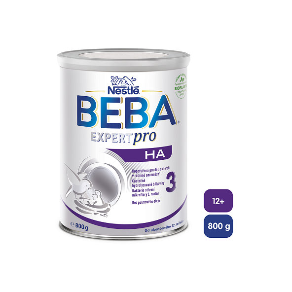 BEBA EXPERT pro HA 3 mliečna výživa (od ukonč. 12 m) 1x800g