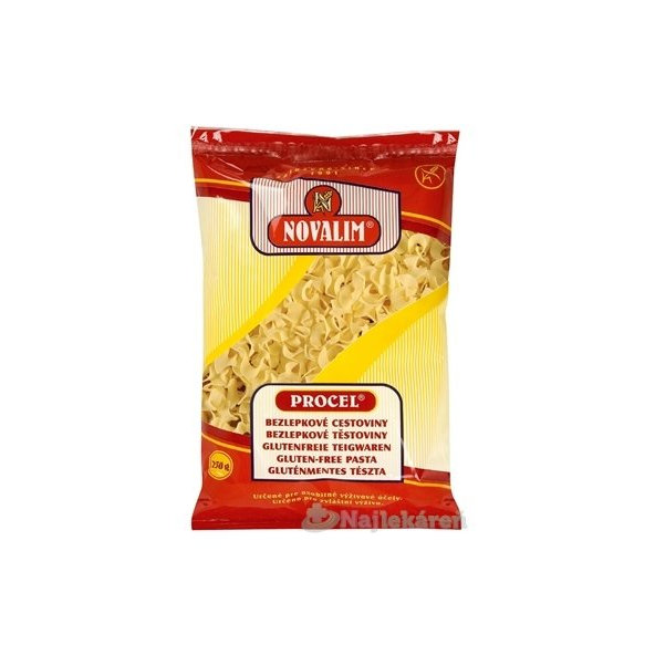 PROCEL - BEZLEPKOVÉ CESTOVINY, FLIAČKY - VEĽKÉ 250 g