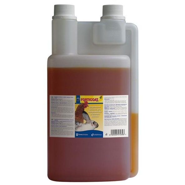 Forticoat NL perorálny roztok k podpore trávenia pre hydinu a králiky 250ml