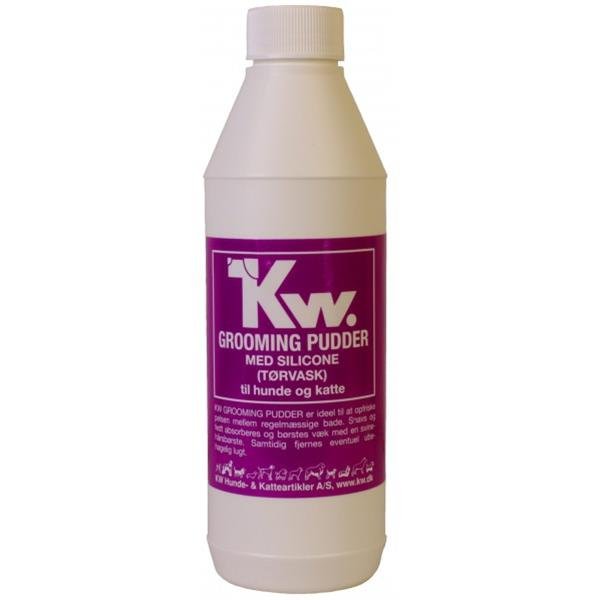 E-shop KW suchý šampón - Grooming puder SILICONE pre psy a mačky 350g