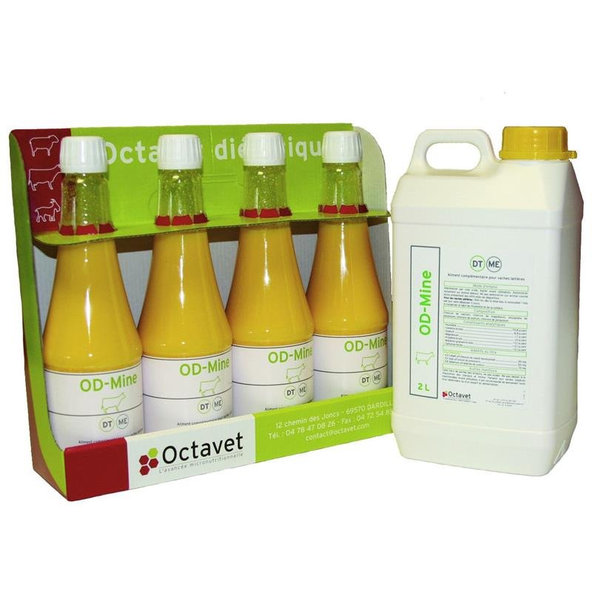 Octavet OD-Mine Doplnkové krmivo pre hovädzí dobytok 2000ml