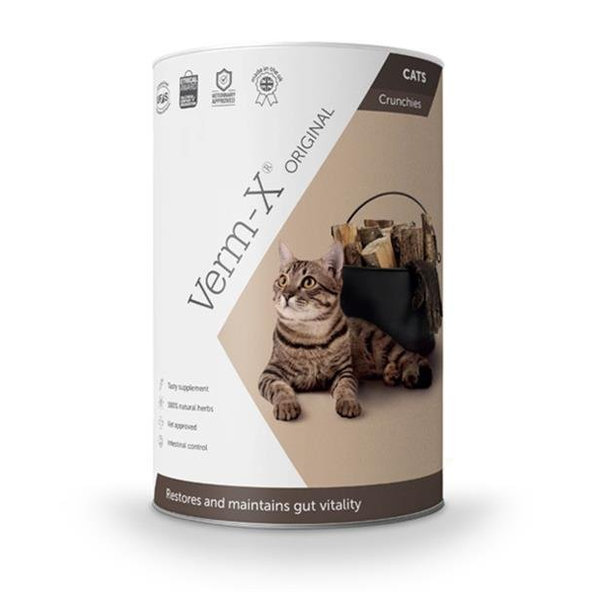 Verm - X granule proti črevným parazitom pre mačky 60g
