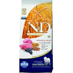 Farmina N&D dog AG adult medium & maxi, lamb, spelt, oats & blueberry 12kg