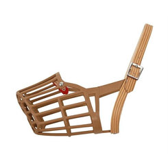 Buster plastový náhubok pre psy, č.5 (foxteriér, basendži)