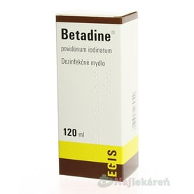 Betadine dezinfekčné mydlo 75 mg/ml