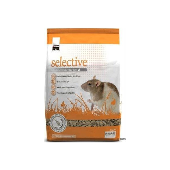 Supreme Science®Selective Rat krmivo pre potkany 1,5kg