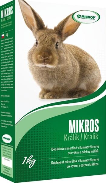 E-shop MIKROS minerálno – vitamínové krmivo pre králiky 1kg