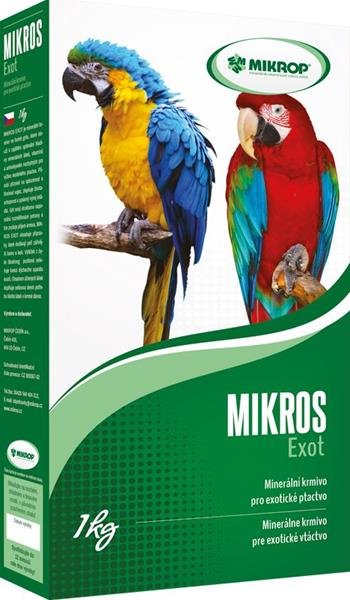 E-shop MIKROS Exot minerály a vitamíny pre exotické vtáctvo 1kg