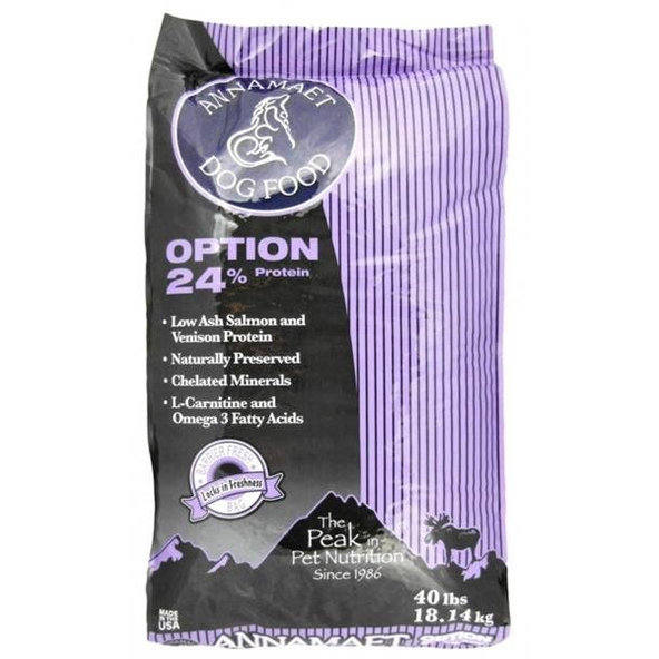 Annamaet dog Option 24% protein granule pre psy 18,14kg