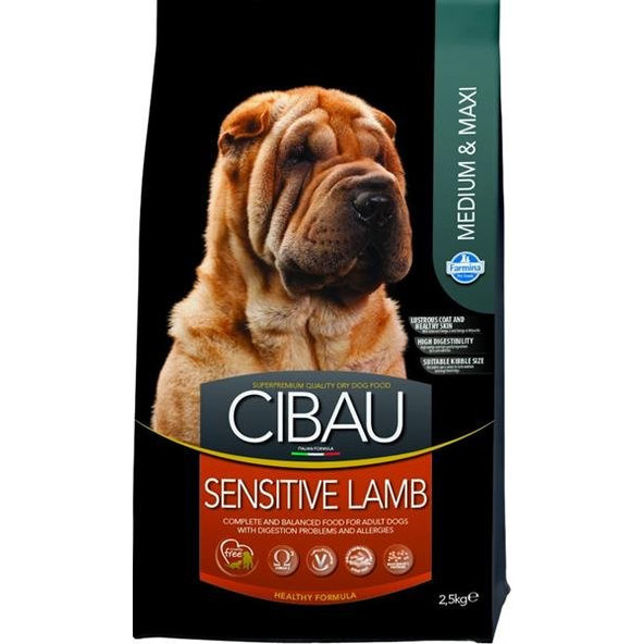 Farmina MO SP CIBAU dog adult medium & maxi, sensitive lamb 2,5kg