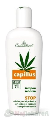 E-shop Cannaderm CAPILLUS šampón seborea 150ml