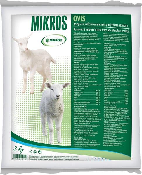 E-shop MIKROS Telmilk ovis mlieko pre jahňatá a kozľatá 3kg
