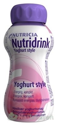 E-shop NUTRIDRINK YOGHURT tekutá výživa s príchuťou maliny 4x200 ml